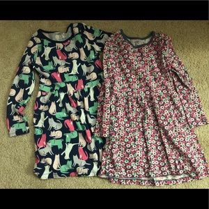 Two size 6 long sleeve dresses